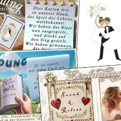 Einladung Hochzeit Foto