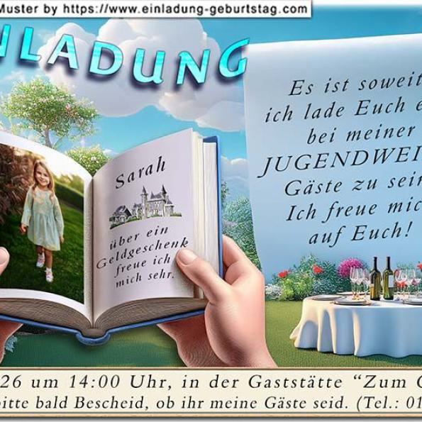 Einladung Jugendweihe Foto 17