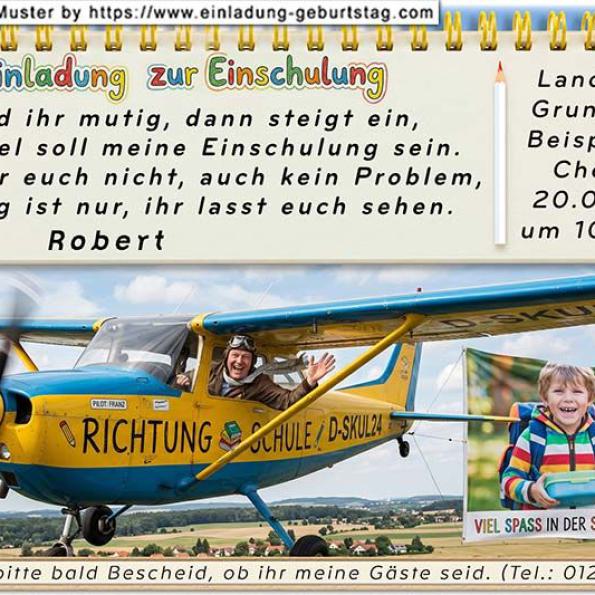Einladung Einschulung Foto 08