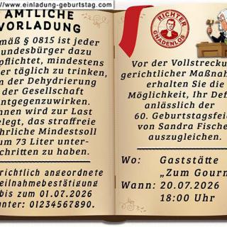 lustige Einladungskarte Geburtstag 05