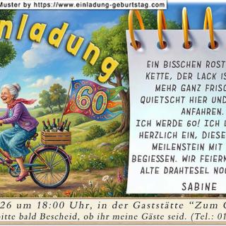 lustige Einladungskarte Geburtstag 35