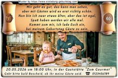 lustige Einladung Geburtstag – Sie als kleines Kind hatten schon immer Gefallen an gutem Essen