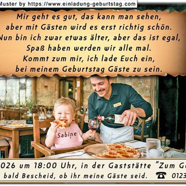 lustige Einladungskarte Geburtstag 40