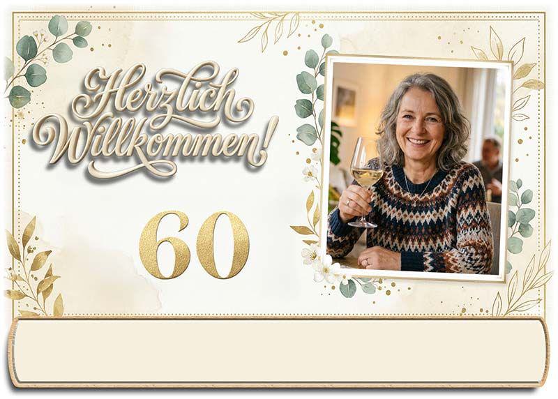 Tischkarten als kleine Platzkarten mit den Namen Ihrer Gäste zum Geburtstag