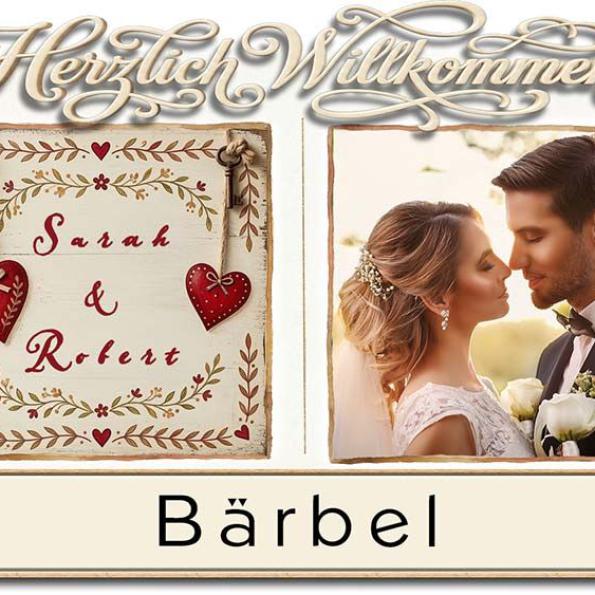 Tischkarte Hochzeit 01a