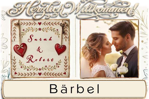 Tischkarte Hochzeit 01a