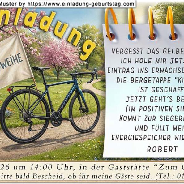 Einladung Jugendweihe lustig 17