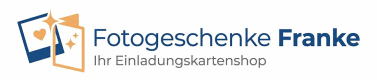 Logo-Einladungskartenshop