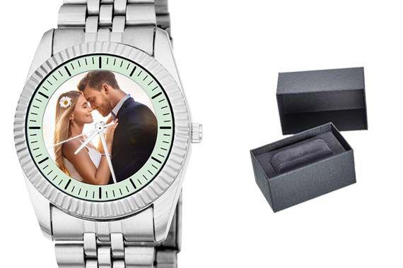 personalisierte Damenarmbanduhr Classic Est